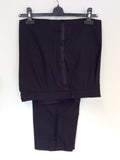 KINGSTON MENSWEAR BLACK TUXEDO SUIT SIZE 46R / 40W