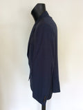 BRAND NEW MARKS & SPENCER LUXURY INDIGO BLUE WOOL SUIT SIZE 46S/ 42W