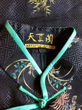 ARTISTIC PALACE BLACK SILK ENBROIDERED CHINESE TOP SIZE L