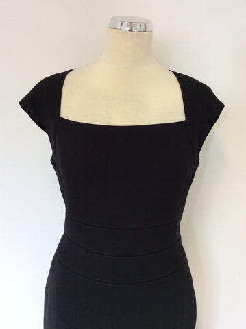 MARKS & SPENCER BLACK PENCIL DRESS SIZE 12