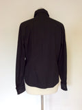 DAKS BLACK PLEATED FRONT SHIRT SIZE 14