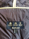 BARBOUR FLORA QUILTED JACKET IN STONE SIZE 14