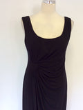 CONNECTED APPAREL BLACK LONG EVENING/OCCASION DRESS SIZE 14