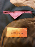 TED BAKER ENDURANCE BLACK WOOL SUIT JACKET SIZE 48R