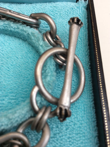 JUICY COUTURE CHAIN BRACELET WITH HANGING HEART