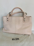 RI2K PALE PINK LEATHER HANDBAG & MATCHING PURSE
