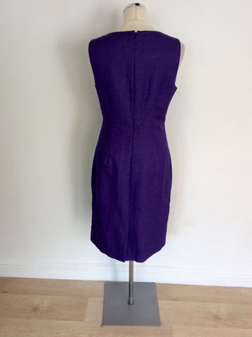 HOBBS INVITATION PURPLE PENCIL DRESS & JACKET SUIT SIZE 14