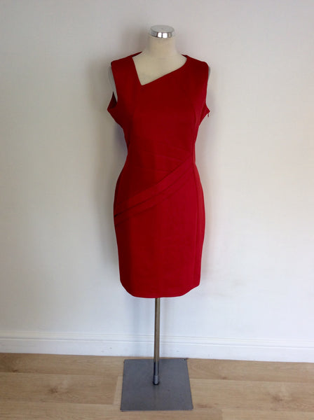 BRAND NEW MIUSOL RED PENCIL DRESS SIZE XL UK 18
