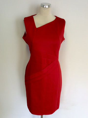 BRAND NEW MIUSOL RED PENCIL DRESS SIZE XL UK 18