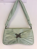 PHASE EIGHT LIGHT GREEN SPECIAL OCCASION JACKET SIZE 14 & MATCHING HANDBAG