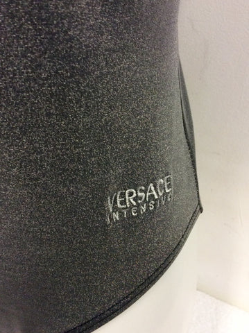 BRAND NEW VERSACE SILVER SPARKLE SWIMSUIT SIZE XL