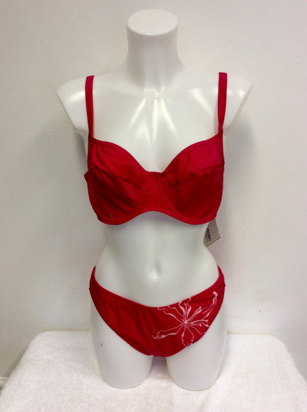 BRAND NEW FANTASIE HOT PINK BIKINI SIZE 38DD