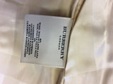BURBERRY BEIGE WOOL & CASHMERE JACKET SIZE 12