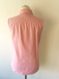 RALPH LAUREN POLO SPORT PINK SLEEVELESS SHIRT SIZE 12