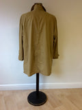 BURBERRY HONEY COTTON MAC SIZE 56R UK L/XL - Whispers Dress Agency - Mens Coats & Jackets - 3