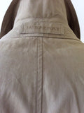 BURBERRY HONEY COTTON MAC SIZE 56R UK L/XL - Whispers Dress Agency - Mens Coats & Jackets - 4