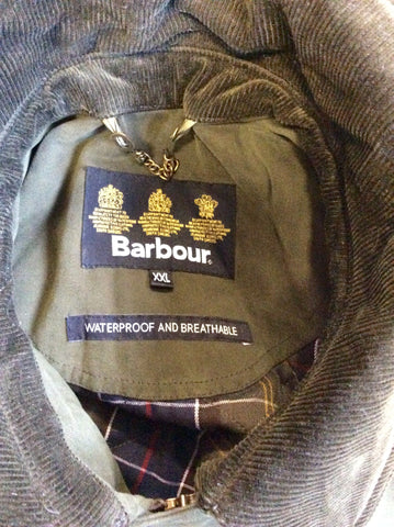 BARBOUR DARK GREEN BEAUFORT JACKET SIZE XXL - Whispers Dress Agency - Mens Coats & Jackets - 9
