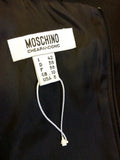 BRAND NEW MOSCHINO BLACK WOOL PENCIL DRESS SIZE 10 - Whispers Dress Agency - Womens Dresses - 5
