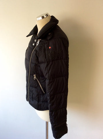 MISS SIXTY BLACK PADDED JACKET SIZE L - Whispers Dress Agency - Sold - 3