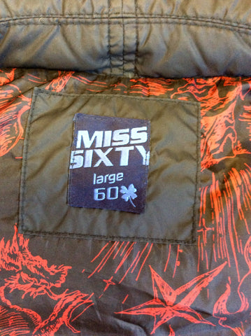MISS SIXTY BLACK PADDED JACKET SIZE L - Whispers Dress Agency - Sold - 6