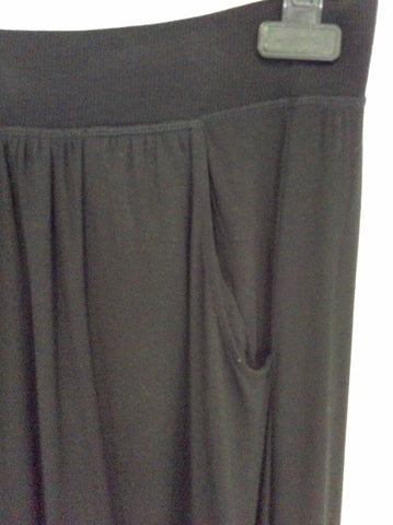 THE WHITE COMPANY BLACK JERSEY MAXI SKIRT SIZE 14 - Whispers Dress Agency - Sold - 2