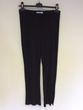 MARELLA BLACK SLEEVELESS TOP & TROUSERS OUTFIT SIZE M - Whispers Dress Agency - Womens Suits & Tailoring - 4