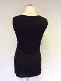 MARELLA BLACK SLEEVELESS TOP & TROUSERS OUTFIT SIZE M - Whispers Dress Agency - Womens Suits & Tailoring - 3