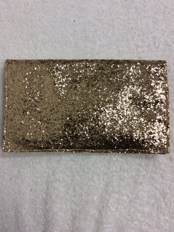BRAND NEW SOAKED IN LUXURY GOLD GLITTER CLUTCH BAG - Whispers Dress Agency - Clutch Bags - 3