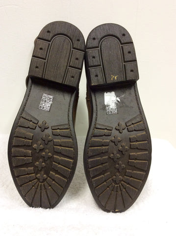 BRAND NEW BLOWFISH BROWN BIKER STYLE BOOTS SIZE 6/39 - Whispers Dress Agency - Sold - 5