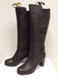 BRAND NEW NATURALIZER BROWN FUR LINED BOOTS SIZE 6.5/40 - Whispers Dress Agency - Womens Boots - 3
