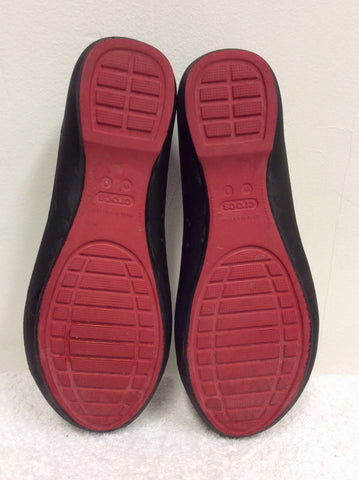 PATRICIA FIELD FOR CROCS BLACK RED LIP PUMPS SIZE 6/39 - Whispers Dress Agency - Sold - 2