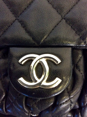 CHANEL BLACK LEATHER QUILTED SMALL CHAIN STRAP CROSS BODY BAG - Whispers Dress Agency - Shoulder bags - 5