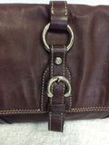FRANCESCO BIASIA BROWN LEATHER SHOULDER BAG - Whispers Dress Agency - Shoulder Bags - 2