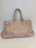 DKNY PALE PINK LEATHER HAND BAG - Whispers Dress Agency - Handbags - 2