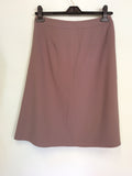 BRAND NEW LK BENNETT MAUVE A LINE SKIRT SIZE 8