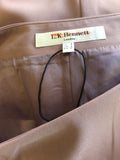 BRAND NEW LK BENNETT MAUVE A LINE SKIRT SIZE 8