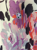 HOBBS SILK FLORAL PRINT SKIRT SIZE 8