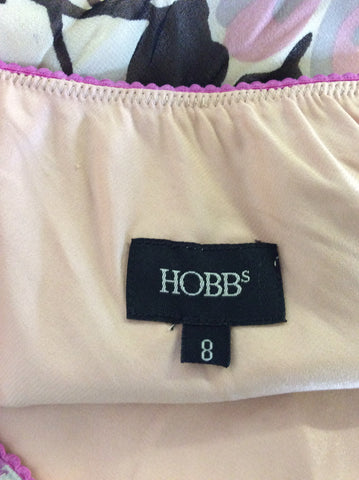 HOBBS SILK FLORAL PRINT SKIRT SIZE 8