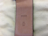 BRAND NEW AUTHENTIC LOUIS VUITTON BLACK EPI LEATHER INITIALS BELT - Whispers Dress Agency - Sold - 5