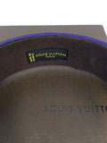 LOUIS VUITTON RARE BROWN MONOGRAM WITH PURPLE & GOLD HEADBAND - Whispers Dress Agency - Sold - 4