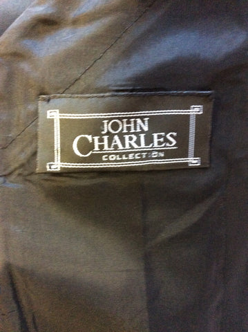 JOHN CHARLES BLACK BEADED TRIM LONG EVENING DRESS SIZE 12 - Whispers Dress Agency - Womens Dresses - 5