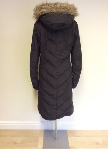 RALPH LAUREN POLO BLACK PADDED DOWN & FEATHER KNEE LENGTH COAT SIZE M - Whispers Dress Agency - Womens Coats & Jackets - 5