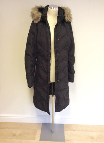 RALPH LAUREN POLO BLACK PADDED DOWN & FEATHER KNEE LENGTH COAT SIZE M - Whispers Dress Agency - Womens Coats & Jackets - 3