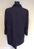 DRIWAY NAVY BLUE SHOWER RESIST MAC/ JACKET SIZE L