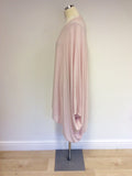 BRAND NEW TED BAKER PALE PINK PONCHO JUMPER SIZE 5 UK L/XL