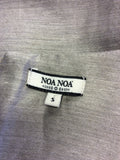NOA NOA SILVER GREY SEQUIN TRIM SPECIAL OCCASION DRESS SIZE S