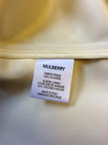 BRAND NEW MULBERRY CREAM SILK TROUSER SUIT SIZE 12