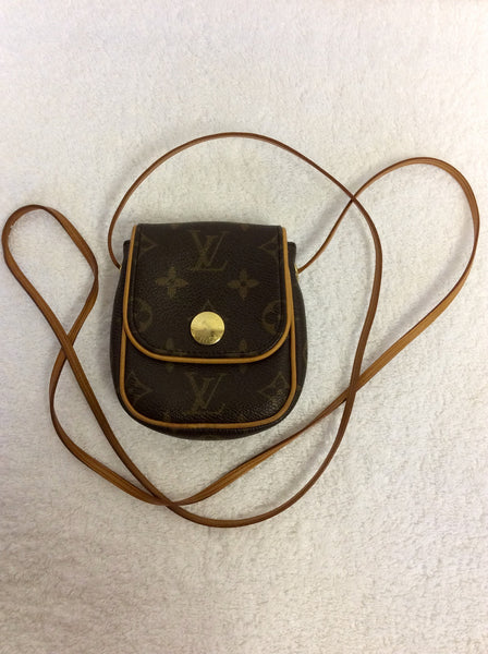 LOUIS VUITTON BROWN MONOGRAM CANCUN MINI CROSS BODY BAG