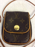 LOUIS VUITTON BROWN MONOGRAM CANCUN MINI CROSS BODY BAG