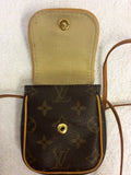 LOUIS VUITTON BROWN MONOGRAM CANCUN MINI CROSS BODY BAG